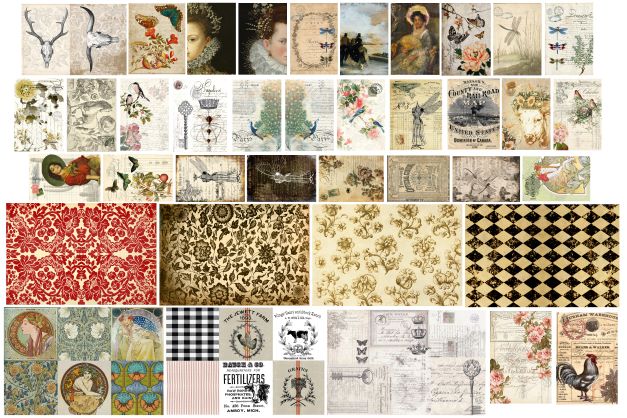 Roycycled Catalog Decouapge Paper