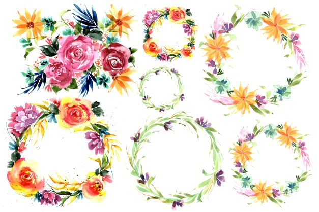 Spring Floral Roycycled Decoupage Paper