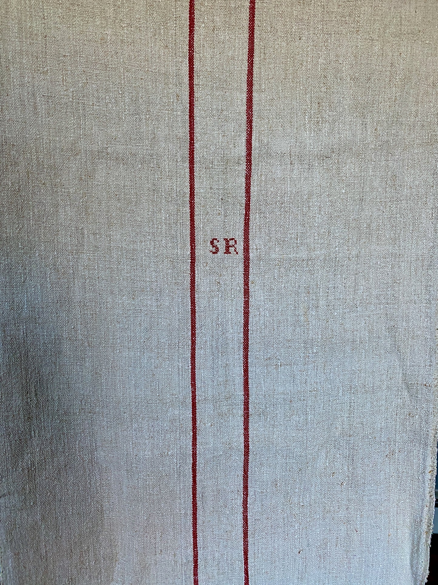 Authentic Antique Hemp GrainSack Fabric