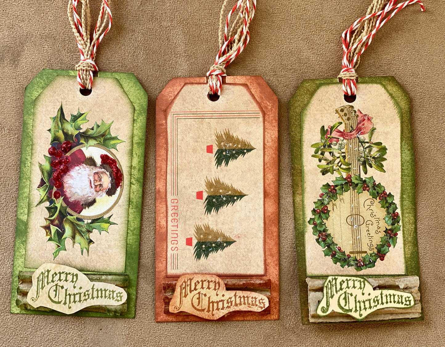 JRV Christmas Tags Cardstock