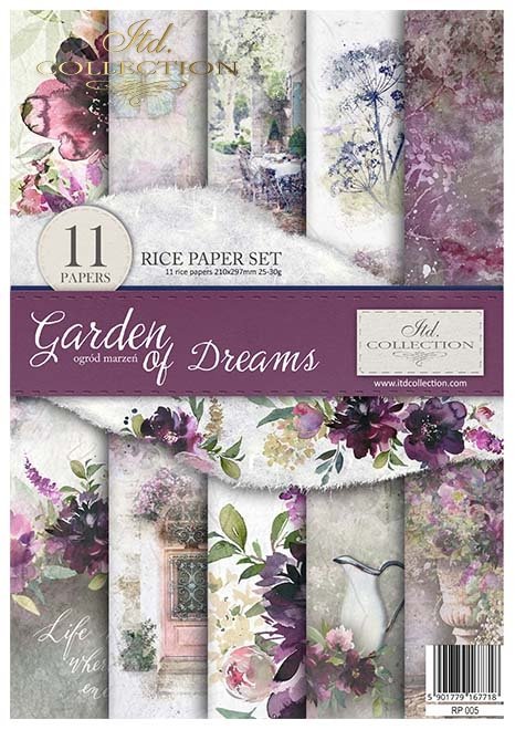 Rice Paper Set Garden of Dreams – Gardenhouse Studio