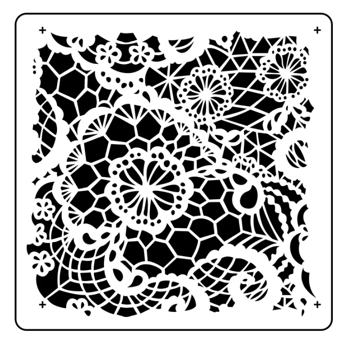 Primitivo Lace Craft Stencil