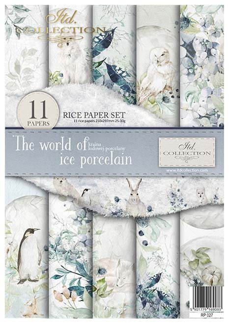 The World of Ice Porcelain Collection ITD Rice Paper