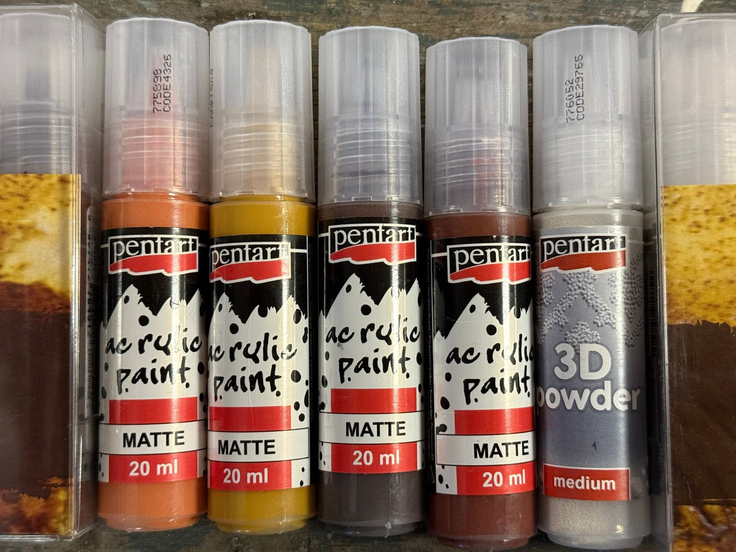 Rust Effect Paint Set from Pentart