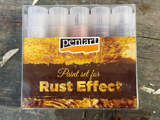 Rust Effect Paint Set from Pentart