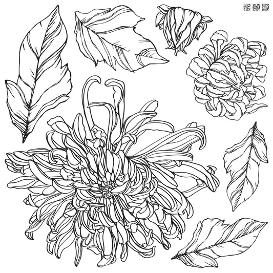 Chrysanthemum Stamp Set