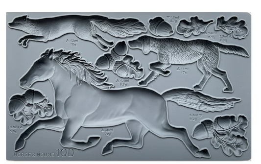 IOD Mould Bundle, Birdsong, Harper, Horse and Hound