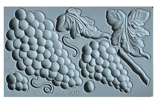 IOD Mould Bundle, Laurel, Roses, Grapes