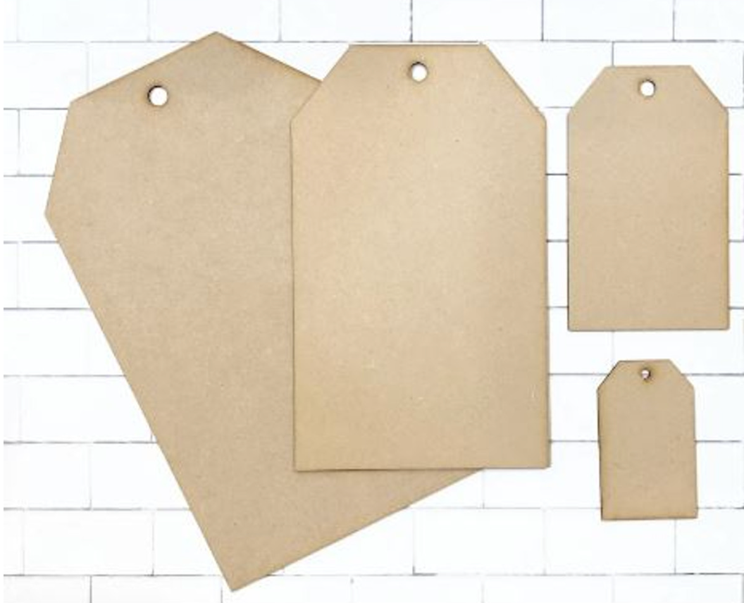 MDF Blank Tag